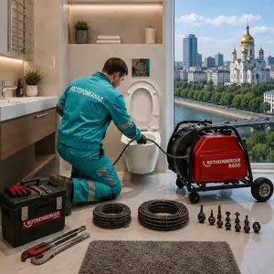 засорился унитаз