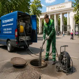 прочистка труб канализации