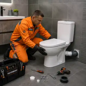Установка и замена унитаза